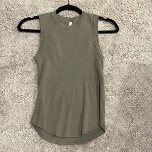 High Neck Sweater Tank